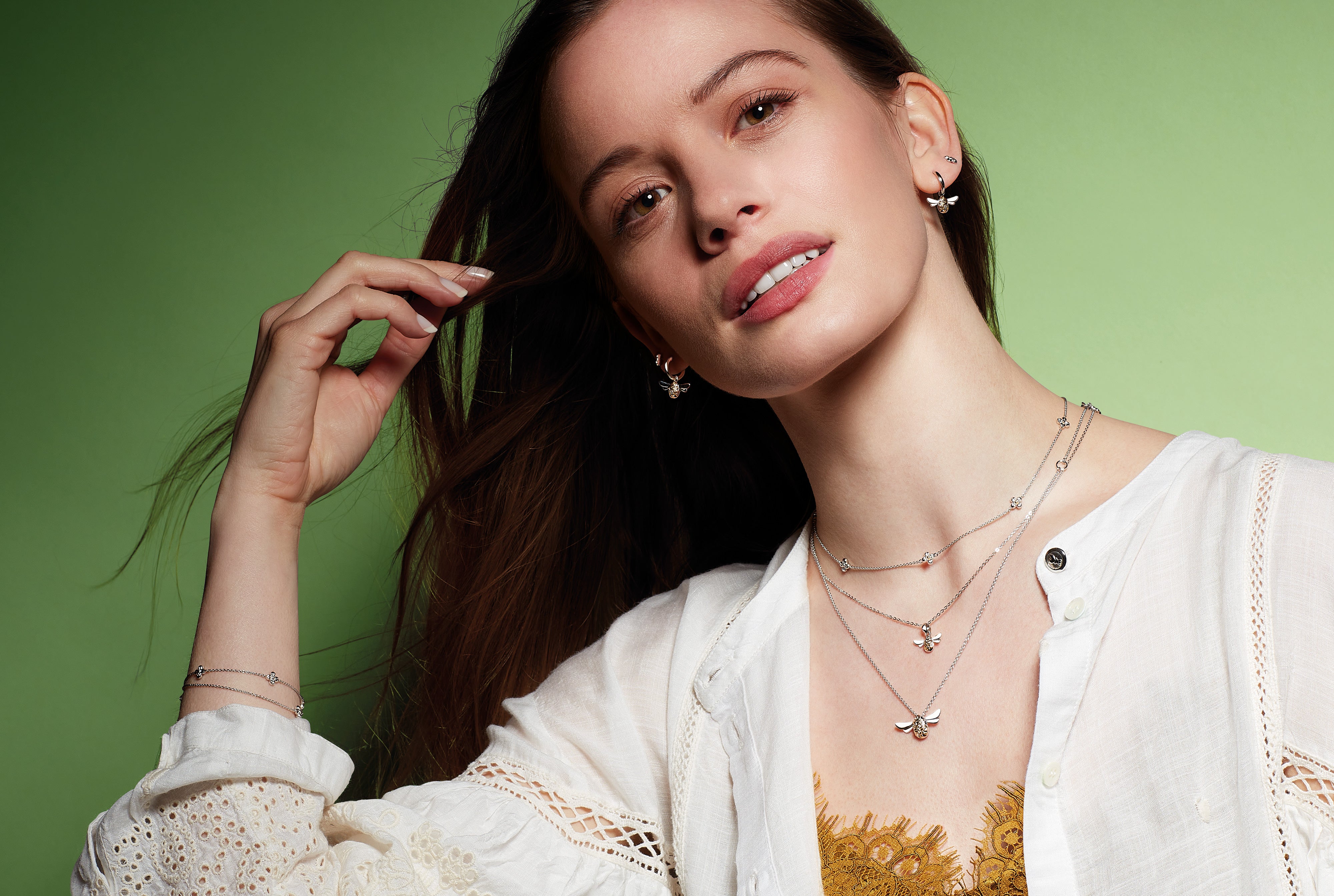 Kit Heath |  Blossom Flyte The Queen Bee Necklace 22"