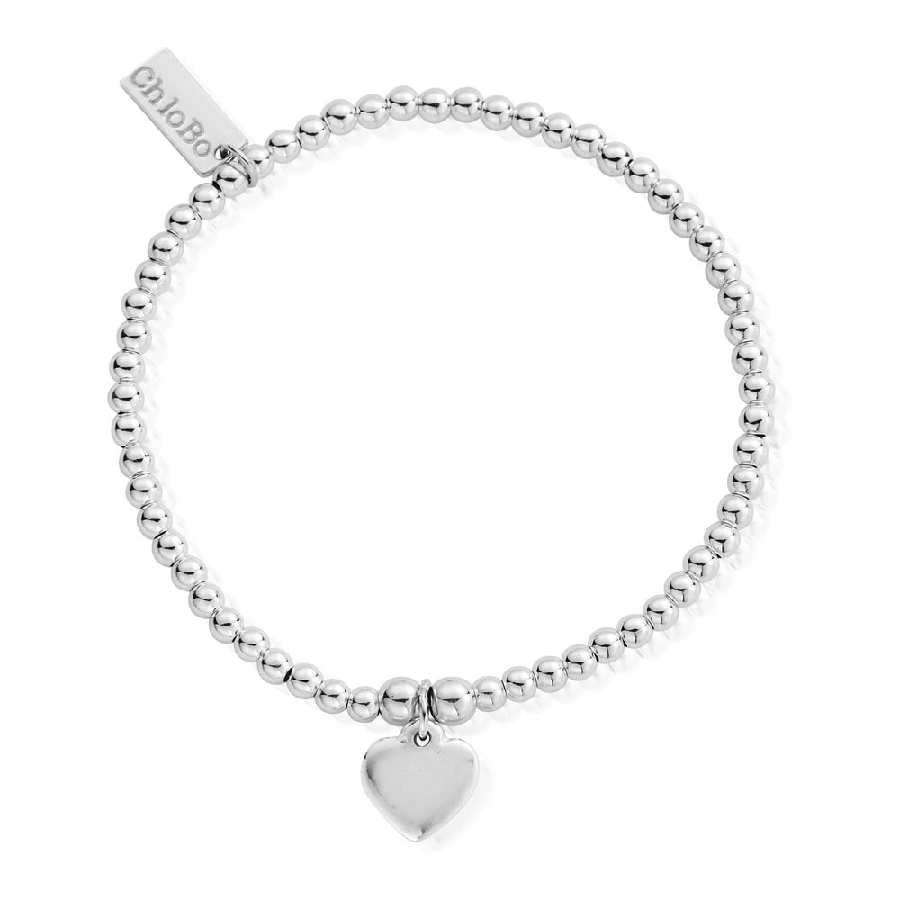 ChloBo |  Cute Charm Heart Sterling Silver Bracelet