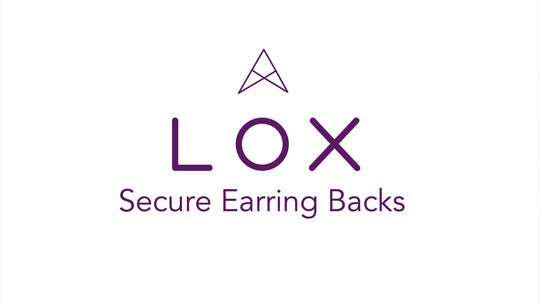 Lox Secure Earring Backs - Silver Tone