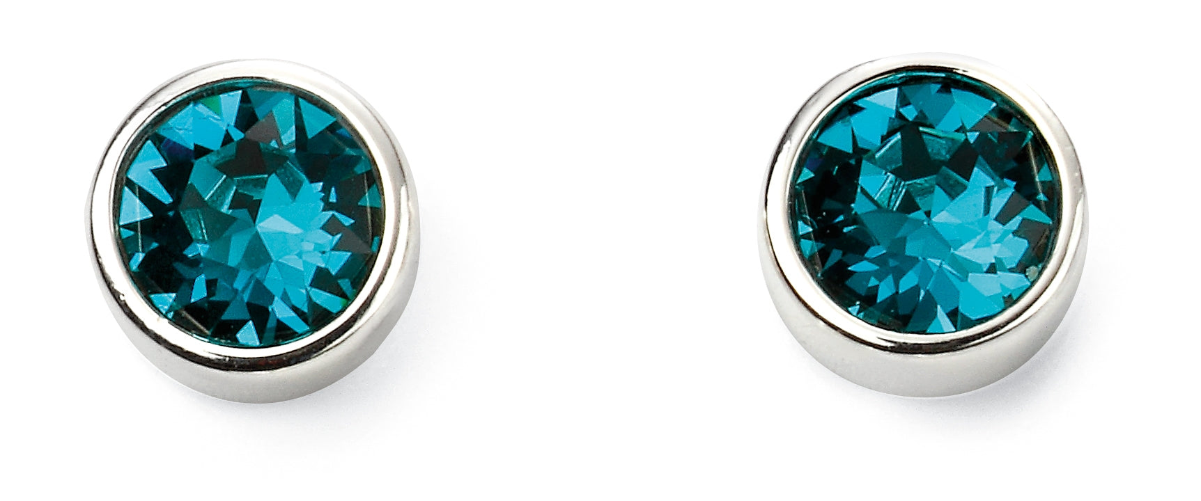Penmans |  December Birthstone Studs - Blue Zircon