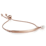 Jersey Pearl |  Viva Bracelet in Rose Gold plate