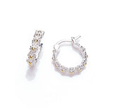 Daisy London |  Daisy Vintage Iota 10mm Hoop Earrings