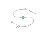Daisy London |  Amazonite Healing Stone Sterling Silver Bracelet
