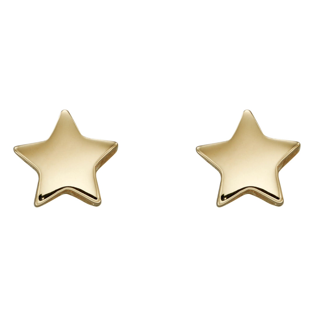 Penmans |  9ct Yellow Gold Star Stud Earrings