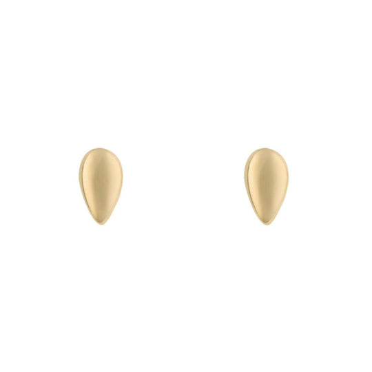 Penmans |  9ct Yellow Gold Teardrop Stud Earrings