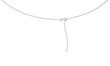 Penmans |  9ct White Gold 16" Diamond Cut curb chain