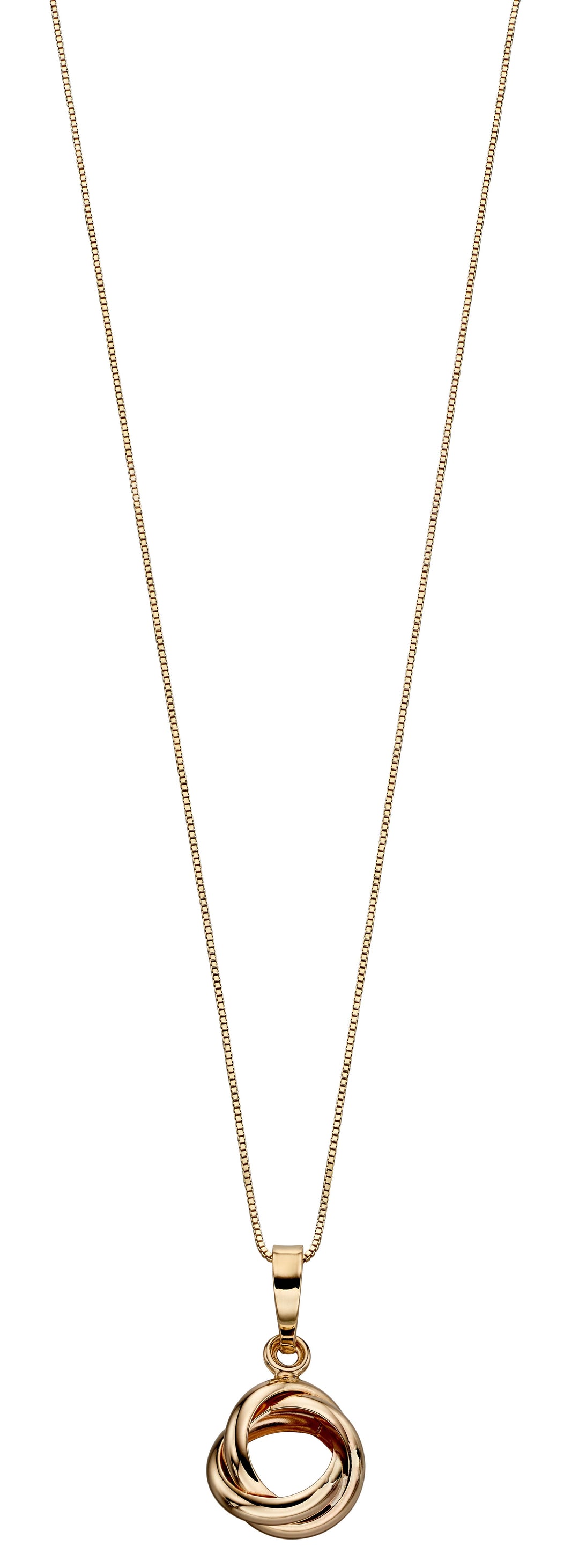 Penmans |  9ct Yellow Gold Twist Open Knot Necklace