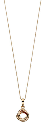 Penmans |  9ct Yellow Gold Twist Open Knot Pendant
