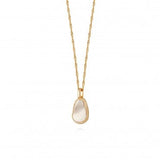 Daisy London |  Isla Mother Of Pearl Gold Plate Necklace