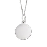 Penmans |  Sterling Silver Disc Pendant