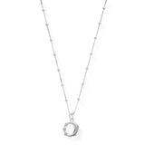 ChloBo |  Moon & Star Bobble Chain Silver Necklace