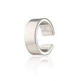 Scream Pretty |  Wide Single Silver Ear Cuff