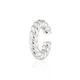Scream Pretty |  Hannah Martin Twist & Shout Chunky Sterling Silver Single Ear Cuff
